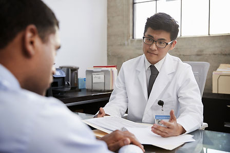 Doctor Consulting Patient