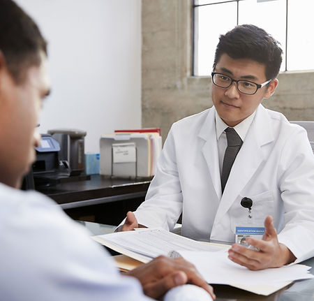 Doctor Consulting Patient