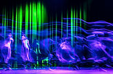 Danse de lumière abstraite