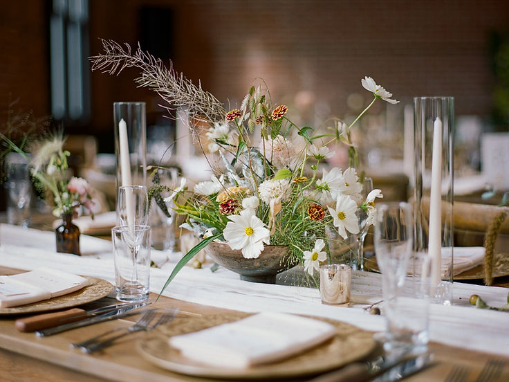 Ajuste de la mesa floral