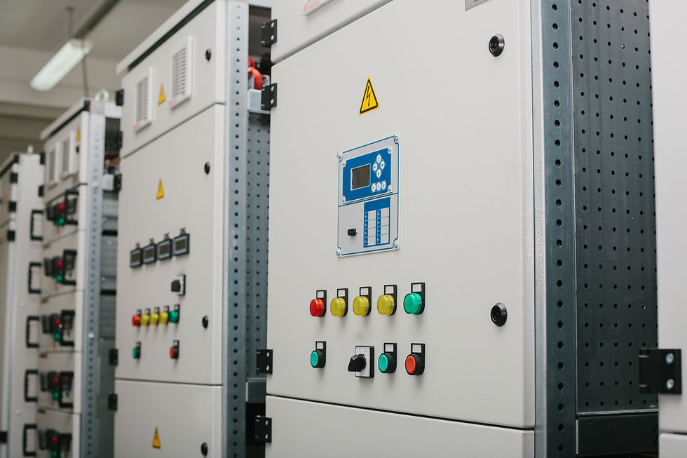Low-voltage cabinet. Uninterrupted power. Electrical power