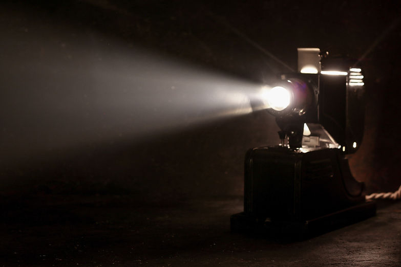 Projetor de filme vintage