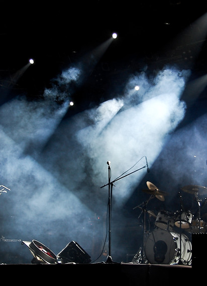 ライト付きKPopコンサートステージ