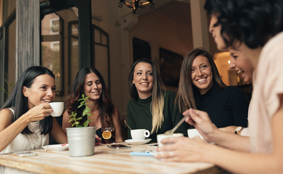 Group Coffee Gathering