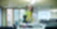 air con maintenance engineer in empty office floor