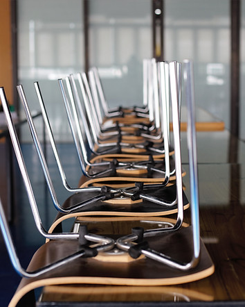 Upside Down Chairs