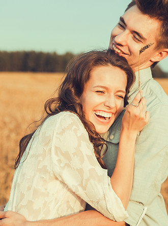 Happy couple