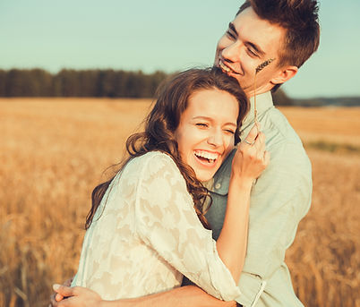 Happy Couple with Vanessa Hughes offering transformational life coaching sessions focused on clarity, purpose, and positive change, available online and in-person
