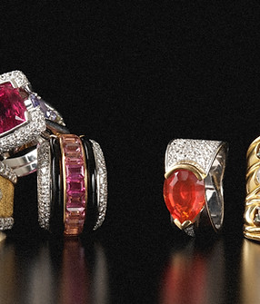Exquisite Gemstone Rings
