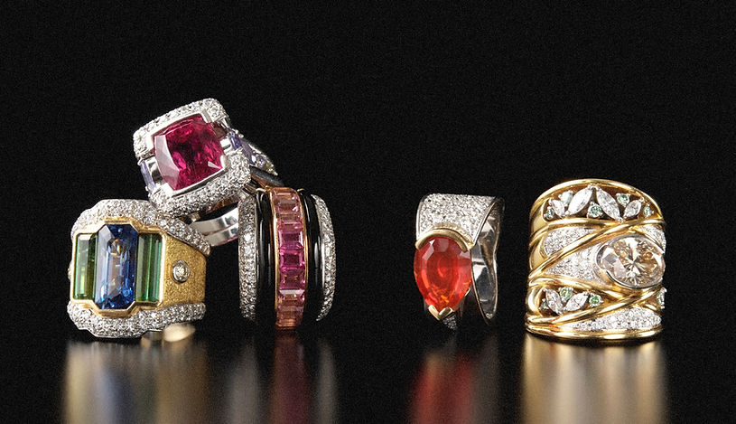 Luxury Gemstone Rings