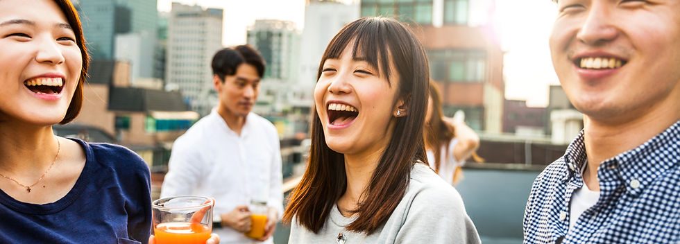 Group of Smiling People