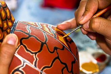 Pintando