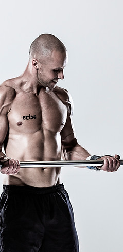 Man Lifting Barbell