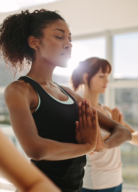 Women Practicing Yoga