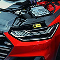 Car Engine Close-Up