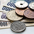 Moedas e notas de ienes