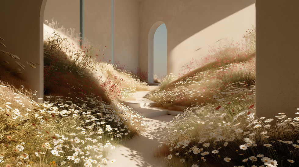 Garden Pathway Scene