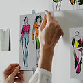 Fashion Sketch Display