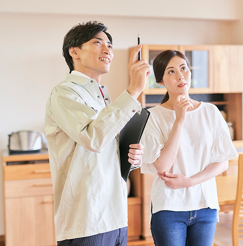 業者と女性