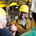 Manager at Construction Site