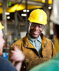 Gerente no canteiro de obras