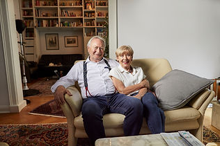 Couple at Home