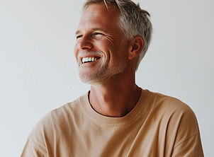 Smiling Middle-Aged Man