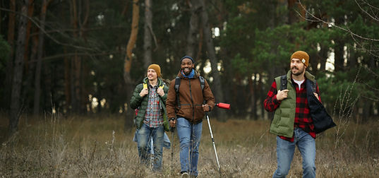 Walking to Campsite