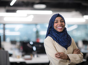 Professional Woman Smiling