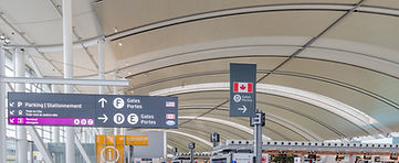 Turn by turn navigation and voice guidance at airports