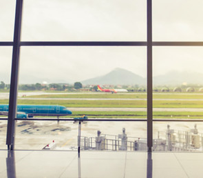 An airport in Vietnam