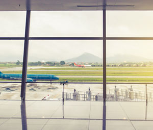 An airport in Vietnam