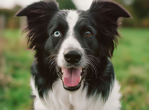 Happy Dog Outdoors