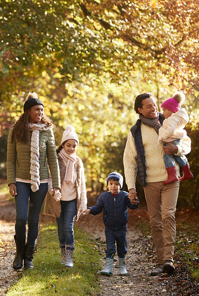 Caminar en el parque