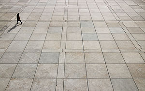 Stone Sidewalk