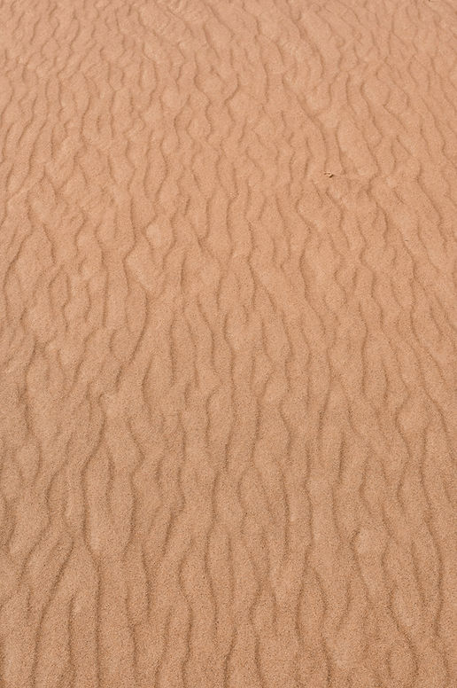 Sable texturé du désert