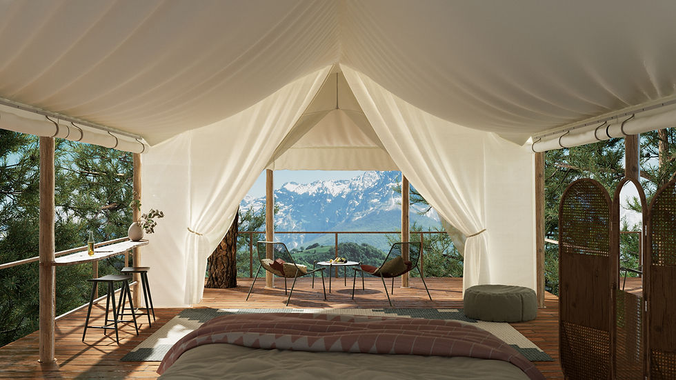 Luxury Tent Interior