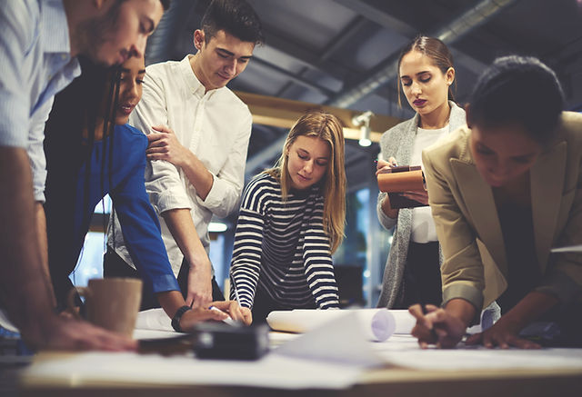 Vergadering voor teamsamenwerking
