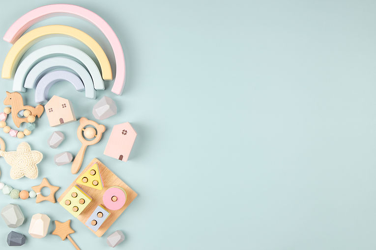 Pastel Kids Toys