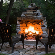 Outdoor Fireplace