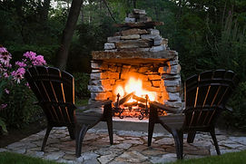 Outdoor Fireplace