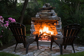 Outdoor Fireplace