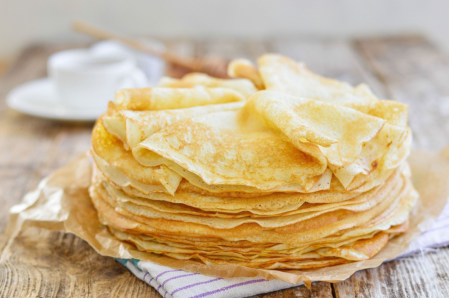 HOMEMADE CREPES