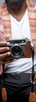 Hipster with Camera