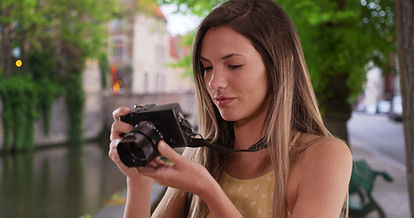 Tourist with camera