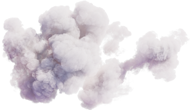 Purple Smoke Plume