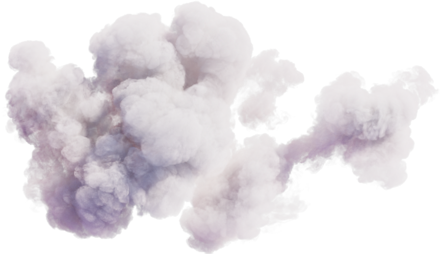 Purple Smoke Plume