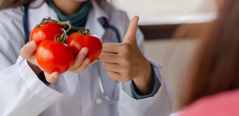 Holding Tomatoes