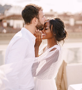 Romantic Wedding Moment