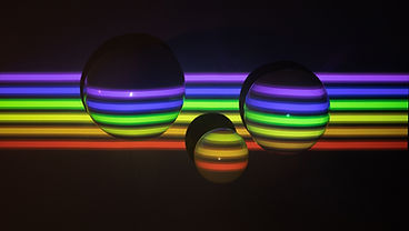 3D Balls in Pride Colors